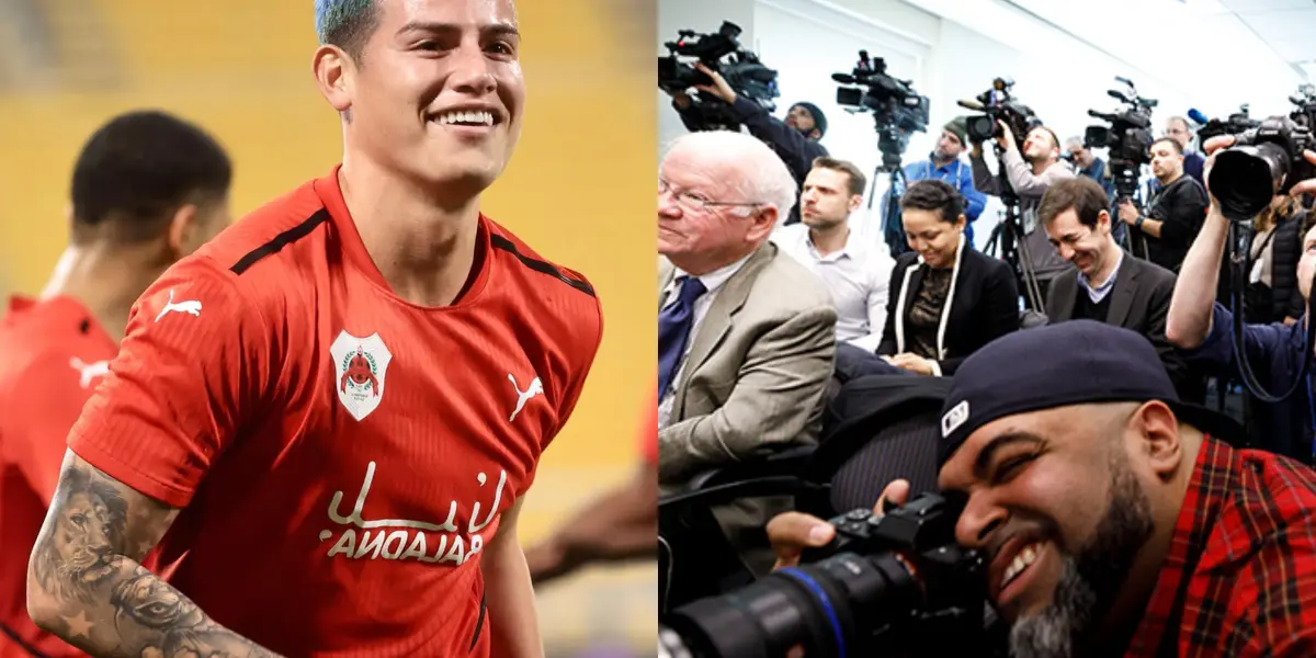 James Rodríguez marcó un doblete en Qatar y los medios internacionales no paran de elogiar su buen inicio del año 2022.