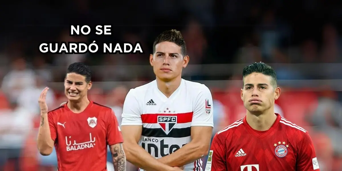 James Rodríguez no se guardó nada y reveló detalles de su paso por el Bayern Munich de Alemania, el Al Rayyan de Qatar y Sao Paulo de Brasil.