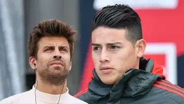 James Rodríguez participa en la Kings League. Foto de James de Revista Semana y Piqué de 20 Minutos España.