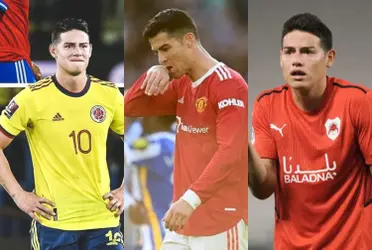 James Rodríguez pasa por una mala situación en el fútbol y ese problema del cucuteño ha alcanzado a su amigo Cristiano Ronaldo.
