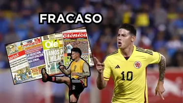 James Rodríguez pende de un hilo en el Sao Paulo de Brasil.