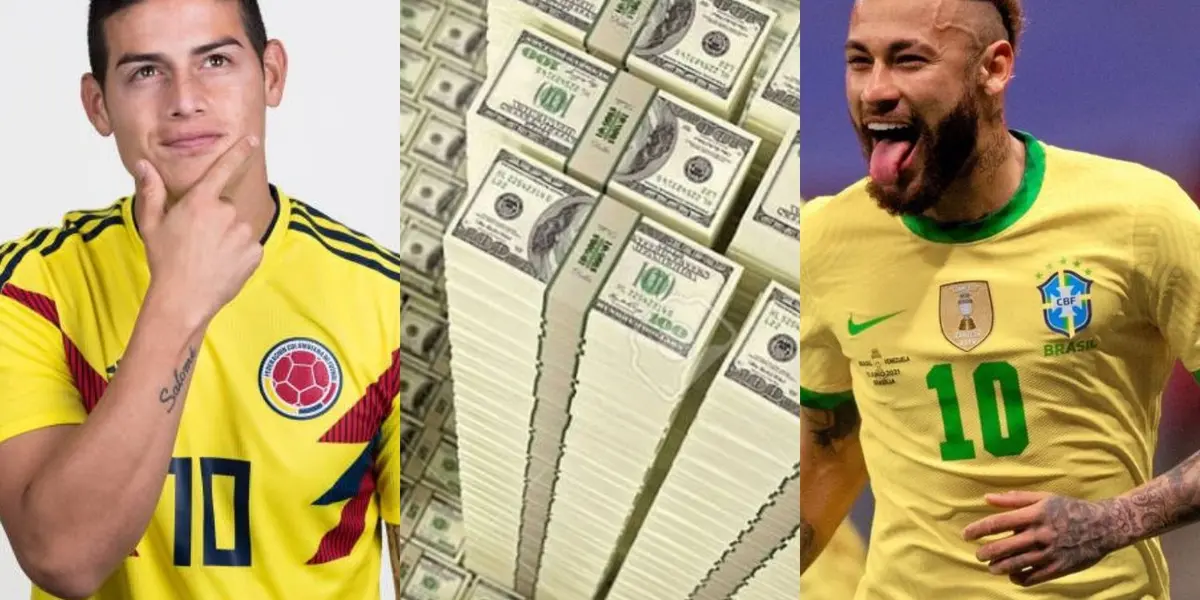 James Rodríguez pese a que vive un duro momento en su carrera, eso no ha sido problema para que su bienestar económico esté asegurado a sus 31 años de edad, al mejor estilo de Neymar.