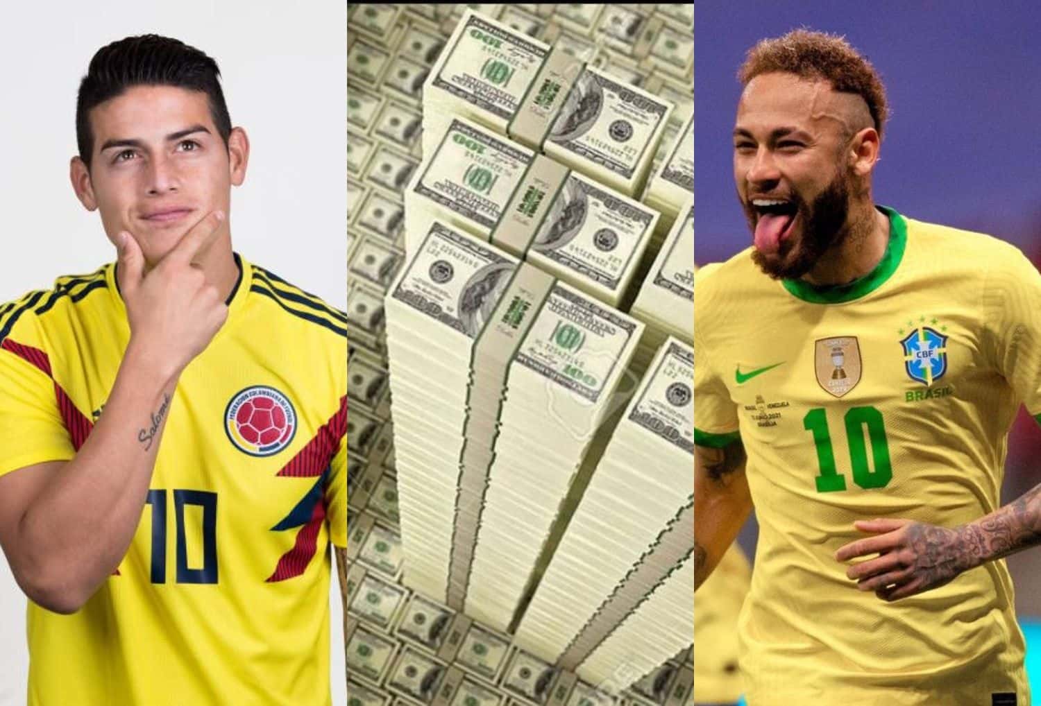 James Rodríguez pese a que vive un duro momento en su carrera, eso no ha sido problema para que su bienestar económico esté asegurado a sus 31 años de edad, al mejor estilo de Neymar.