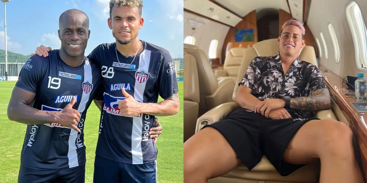 James Rodríguez pese a su complicada situación deportiva no para de viajar y su paisano Luis Díaz le da una lección de manera indirecta.