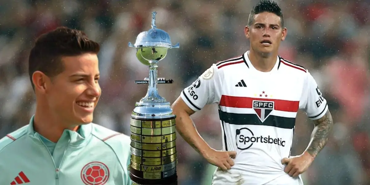 James Rodríguez podría dejar Brasil y fichar con un campeón de Copa Libertadores