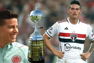 James Rodríguez podría dejar Brasil y fichar con un campeón de Copa Libertadores  