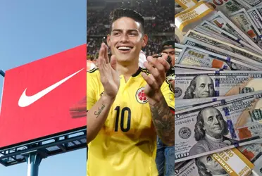 James Rodríguez podría estar ad portas de firmar un millonario contrato con la marca Nike.