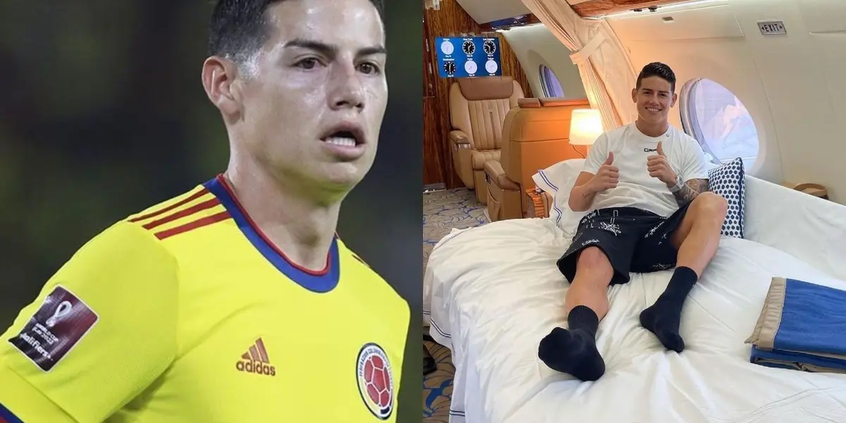 James Rodríguez podría irse a jugar a Italia.