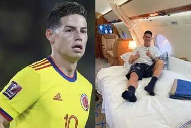 James Rodríguez podría irse a jugar a Italia.