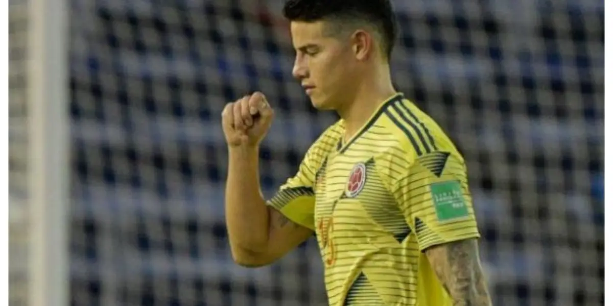 James Rodríguez podría perderse los próximos partidos de la Selección Colombia por las Eliminatorias Sudamericanas.