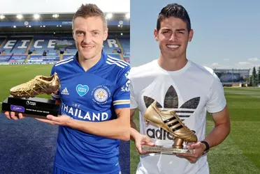 James Rodríguez podría ser compañero de equipo de Jamie Vardy.