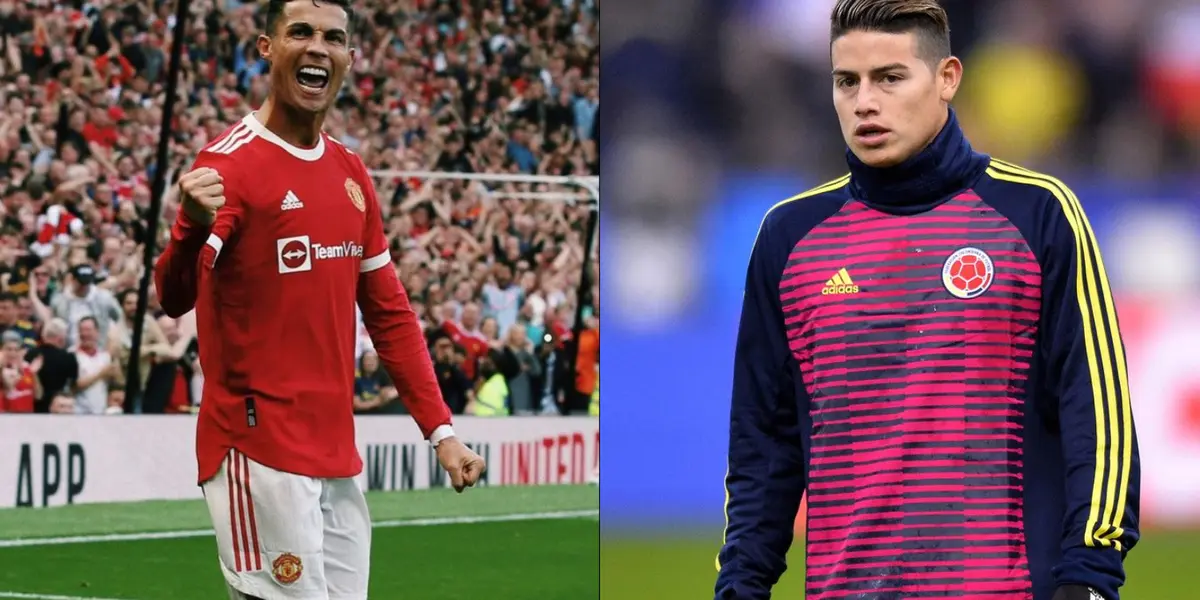 James Rodríguez podría volver a jugar en la misma ligar que Cristiano Ronaldo por una movida en torno a su futuro deportivo. 