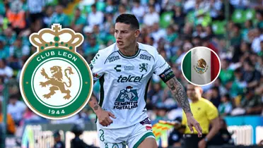 James Rodríguez pone en vilo a todos en León, esta es la razón Foto: Pexels, Escudoteca y James Rodríguez