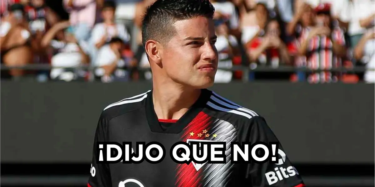 James Rodríguez pudo volver a uno de sus ex equipos, pero dijo que no. FOTO: Futbolete