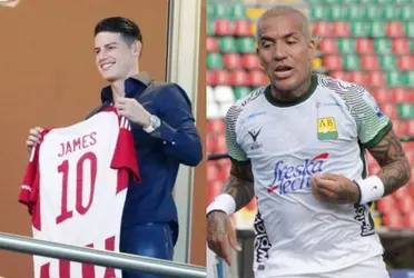 James Rodríguez reportó novedades desde Grecia con el Olympiacos, pero no olvidan lo que pasó con él en Qatar, algo que ni Dayro Moreno llegó a tanto.