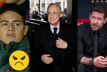 James Rodríguez reveló la mala jugada que le hizo el Real Madrid y donde también se afectó Diego Simeone.