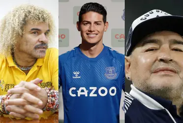 James Rodríguez reveló las 3 cosas que más le gustaron a Diego Maradona cuando lo vio jugar.