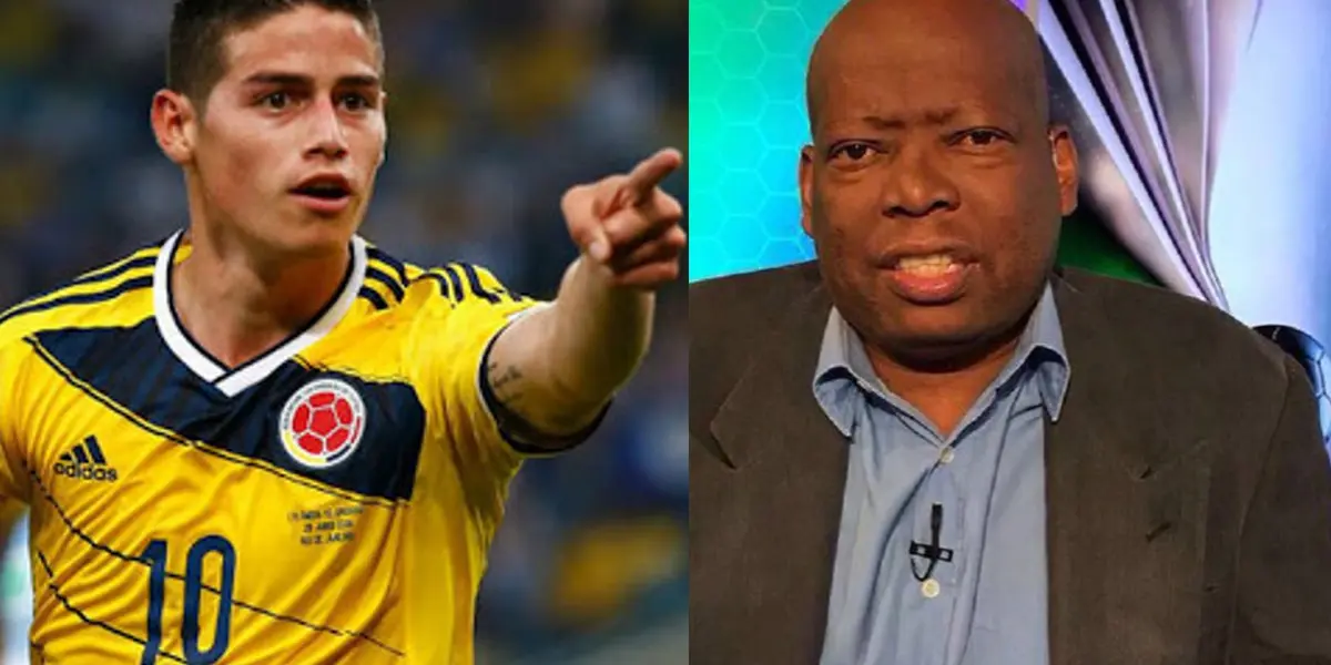 James Rodríguez se cansó de que lo menosprecie Faustino Asprilla y esta sería la respuesta del 10 colombiano al 'Tino' Asprilla.