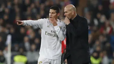 James Rodríguez se compara con Zidane y enciende la polémica.