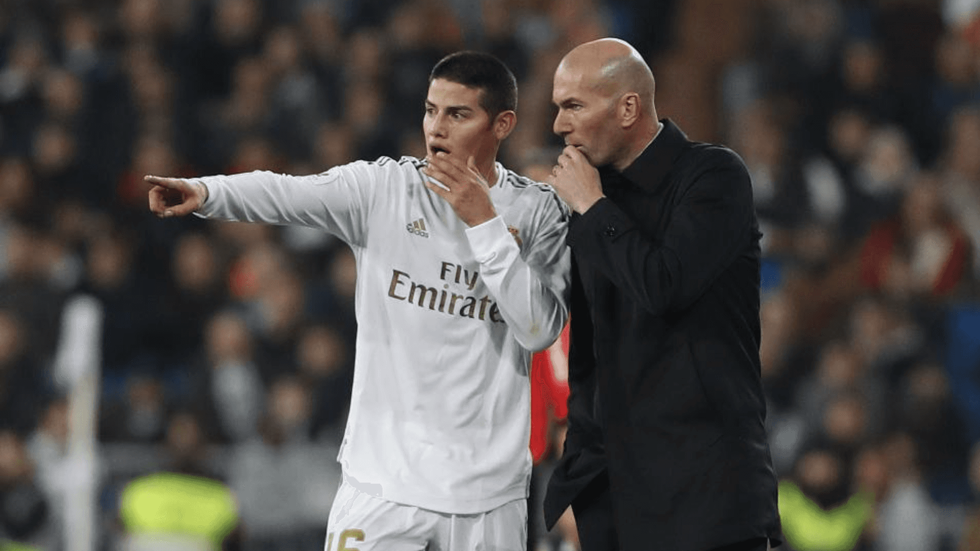 James Rodríguez se compara con Zidane y enciende la polémica.