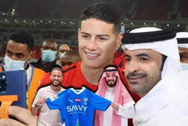 James Rodriguez se dio sus lujos en Qatar, pero Neymar tras llegar a Arabia Saudita está dispuesto a marcar récords.