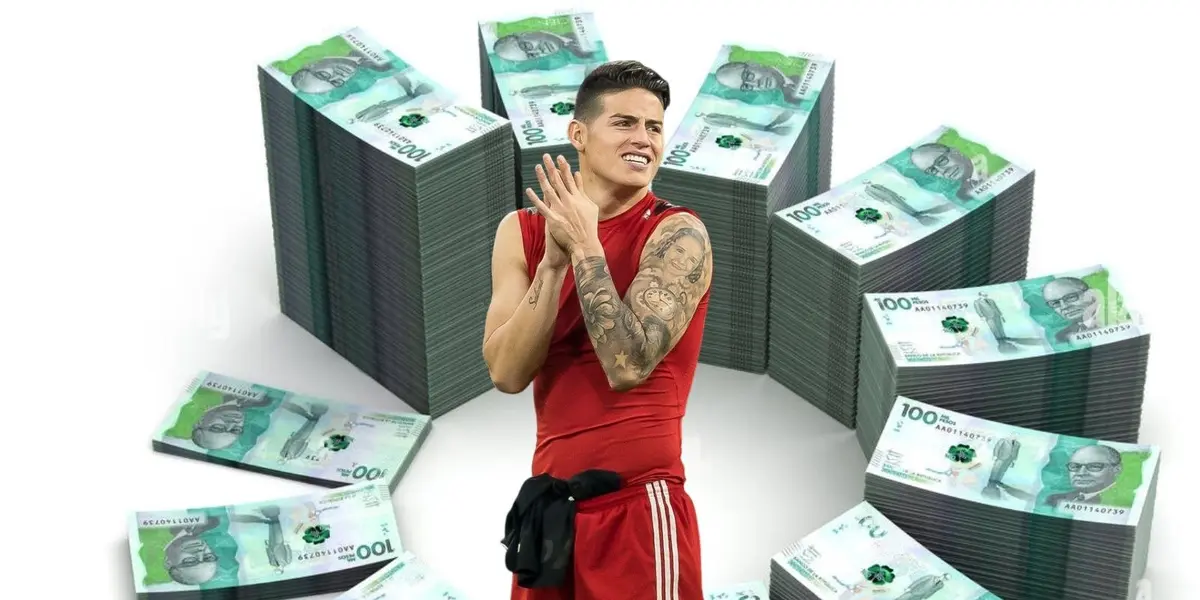 James Rodríguez se ha devaluado en costos de mercado.