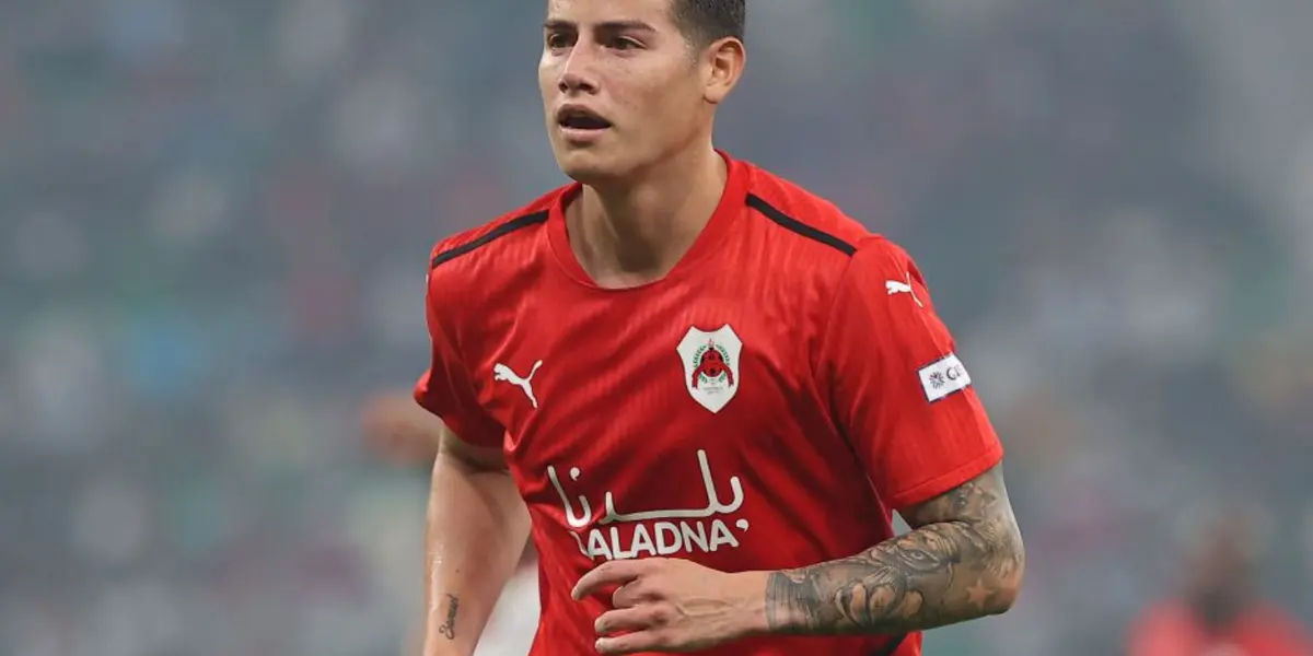 James Rodríguez se ha visto involucrado en una nueva polémica por un gesto que habría tenido con su club en Catar.