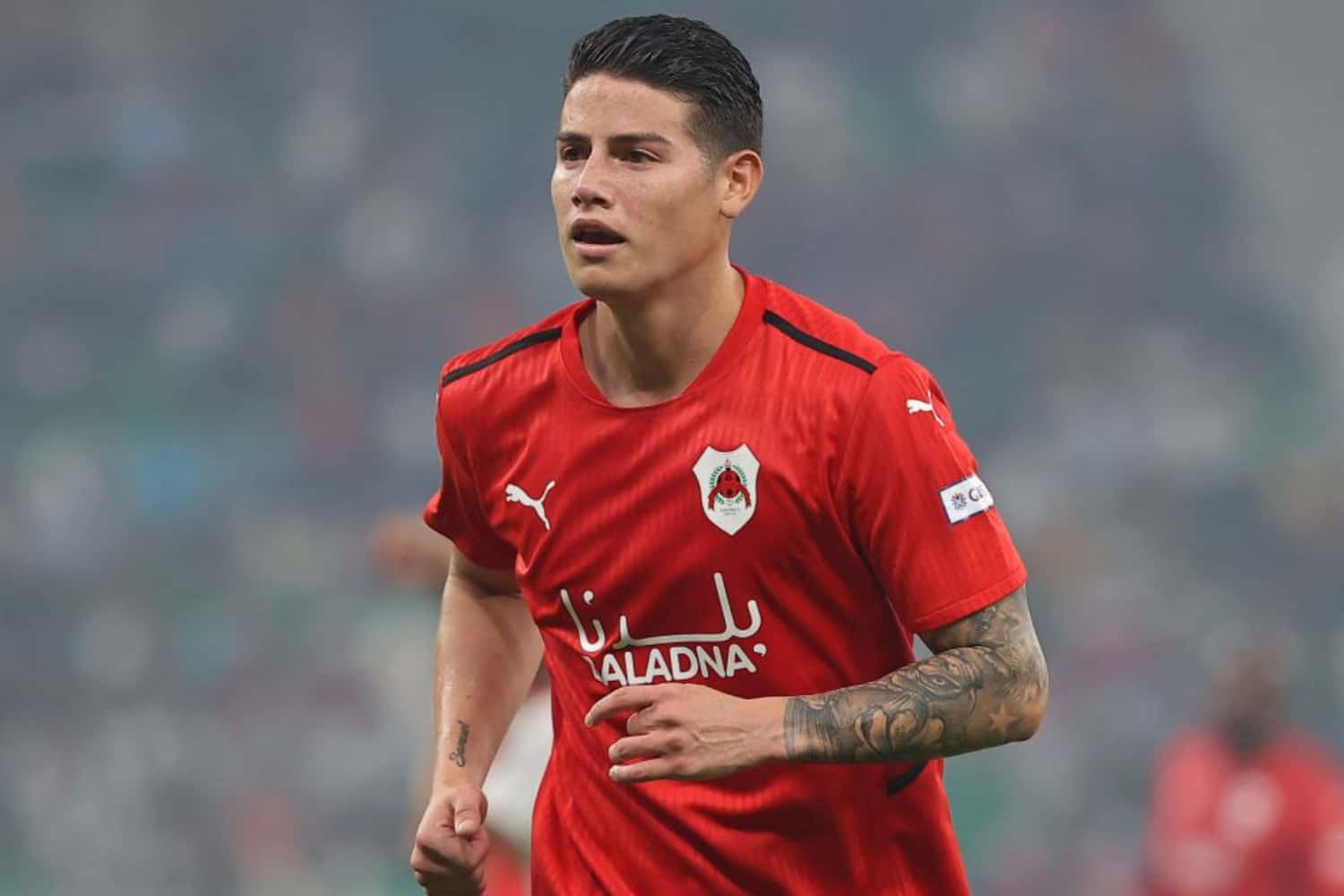 James Rodríguez se ha visto involucrado en una nueva polémica por un gesto que habría tenido con su club en Catar.