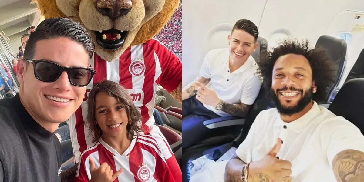 James Rodríguez se mantiene a todos lados con Marcelo y la prensa griega sigue hablando de lo que ha mostrado hasta ahora el colombiano.