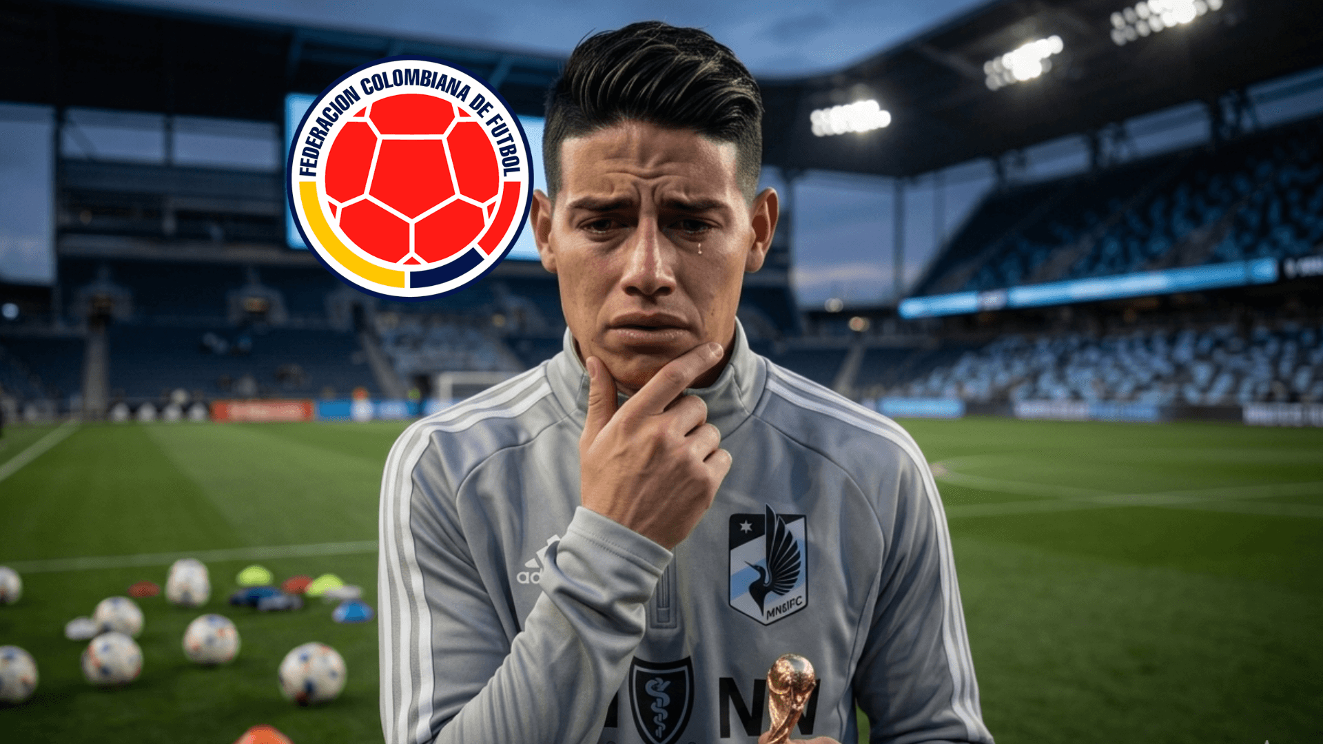 James Rodríguez se puede perder el Mundial