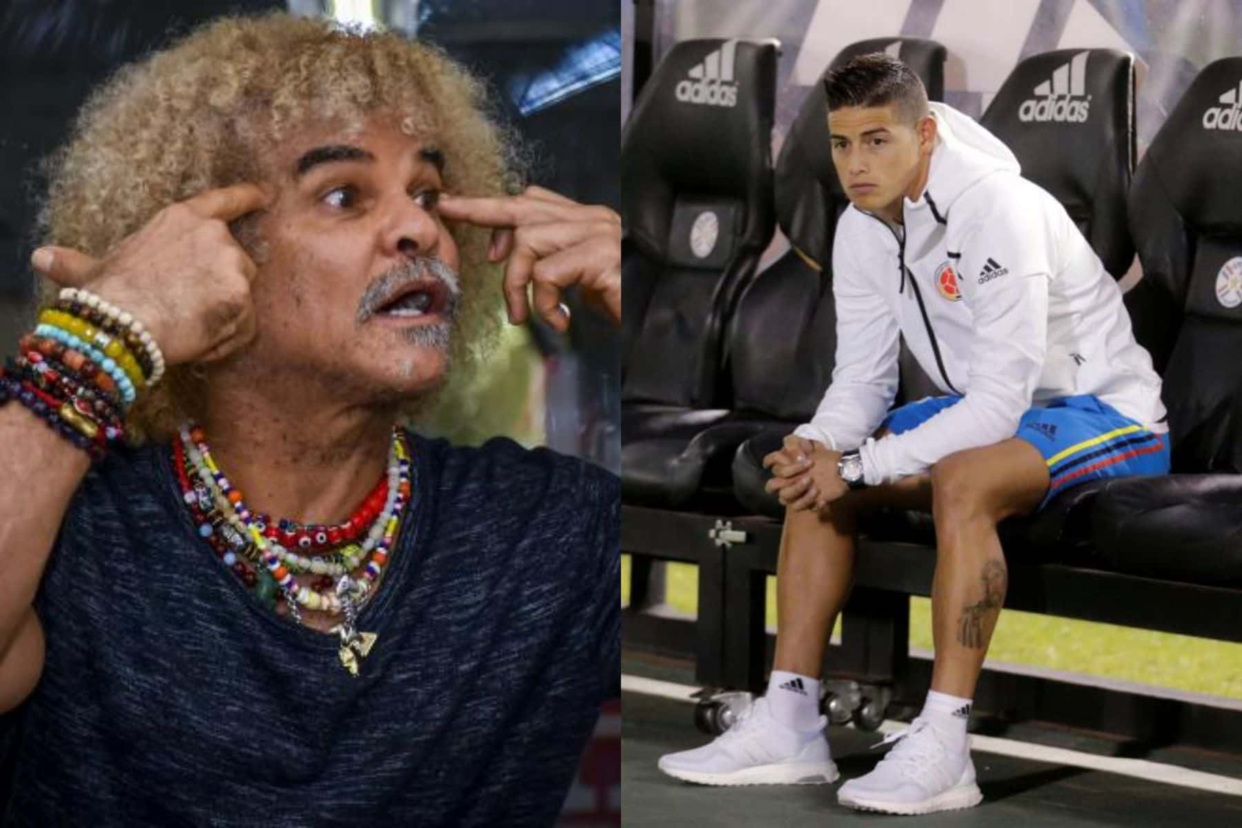 James Rodríguez se quema en Qatar y en Colombia Carlos Valderrama sorprende con lo que hace a sus 60 años de edad.