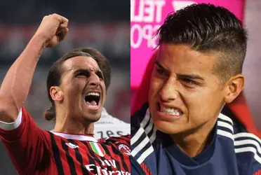 James Rodríguez sigue sin equipo y en paralelo jugadores como Zlatan Ibrahimović le dan una lección al colombiano.