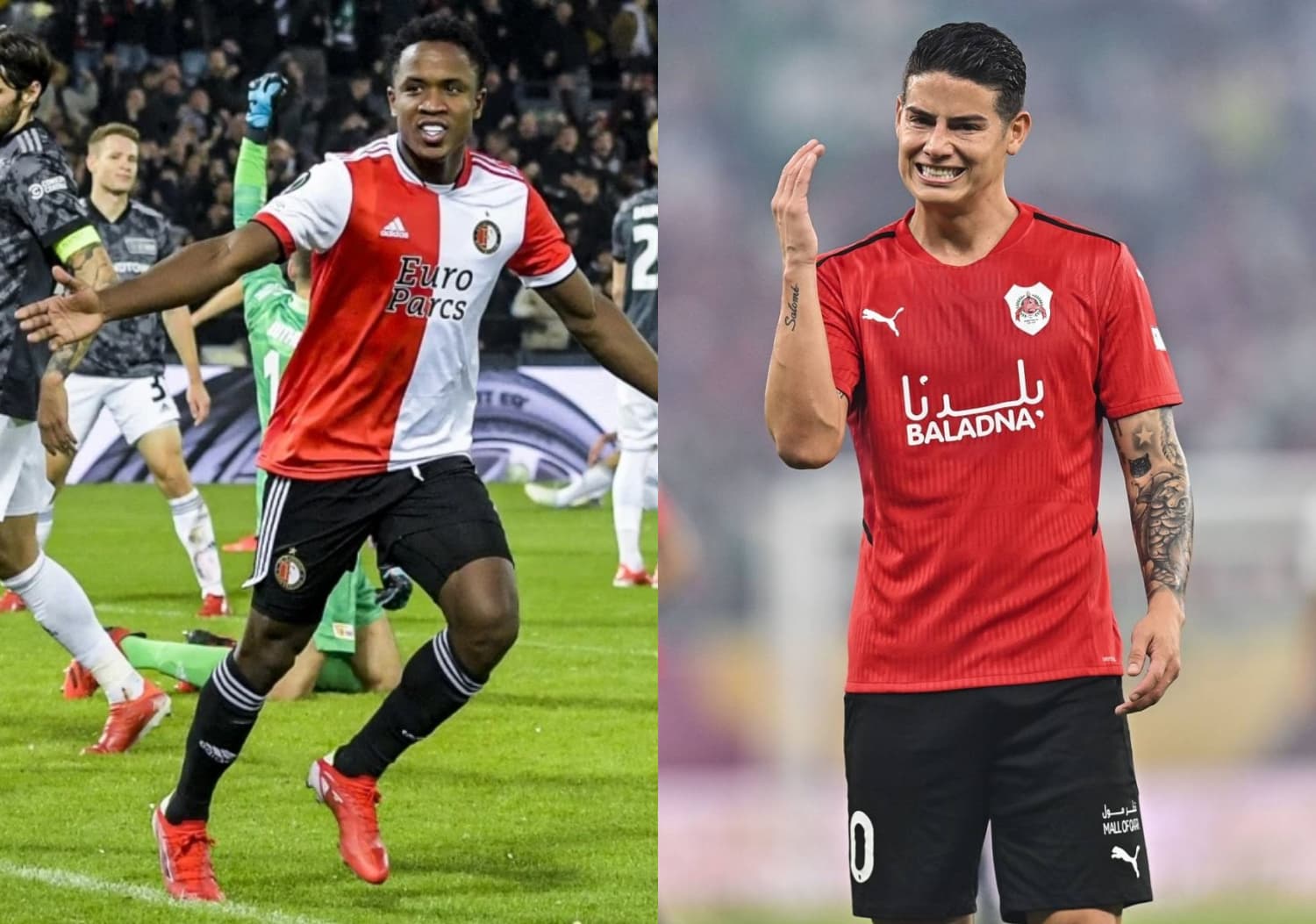James Rodríguez sigue en Qatar y Luis Sinisterra daría el salto a la Premier League.
