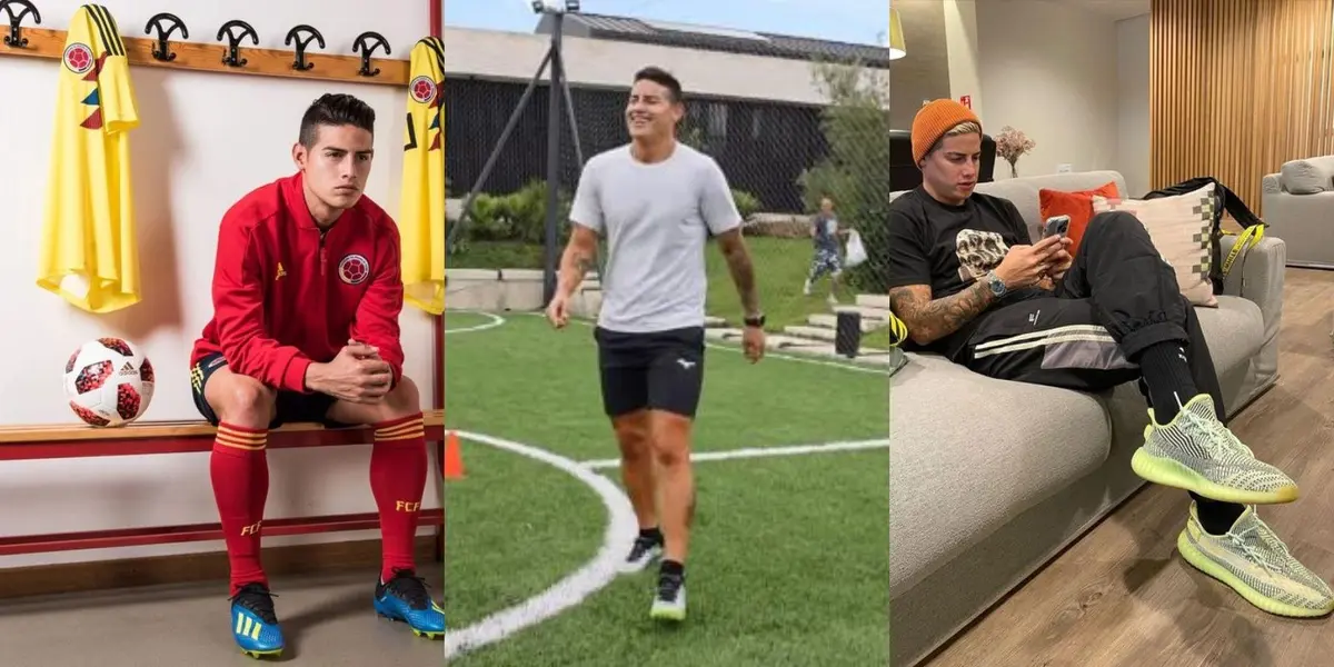 James Rodríguez sorprendió en las redes sociales y le manda una señal a los clubes interesados en él.