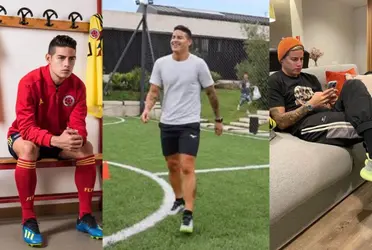James Rodríguez sorprendió en las redes sociales y le manda una señal a los clubes interesados en él.