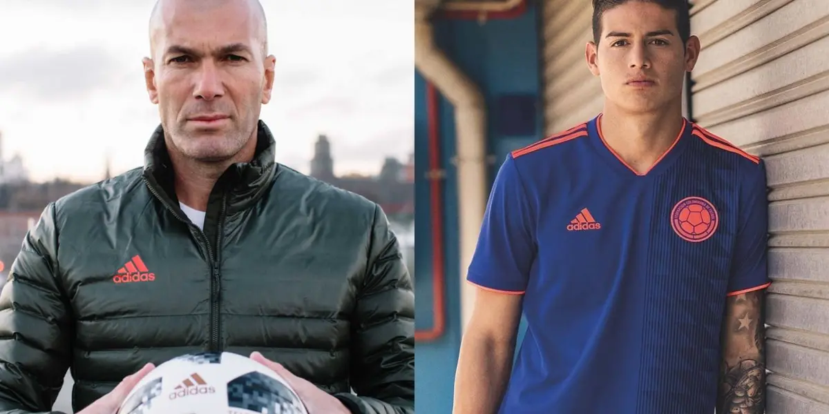 James Rodríguez en su contrato tiene una cláusula que lo podría llevar a cruzarse con Zinedine Zidane como entrenador.
