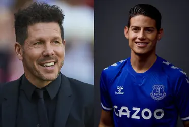 James Rodríguez subió una foto a sus redes sociales donde escribió una frase que dice: “Nunca dejes de creer”, ese texto lo acompaña con dos emojis, uno con una cara feliz y otro con una flecha a la derecha que dice: “soon”; esto último significa “pronto” en inglés. Esa frase que escribió James es muy conocida porque es uno de los lemas del Atlético de Madrid, esto generó el rumor de que James podría llegar al equipo español. Según fuentes extra oficiales Diego Simeone estaría interesado en el fichaje de Rodríguez como un refuerzo y le garantiza a James la titularidad. Simeone le daría otro regalo a James pero tiene una condición.