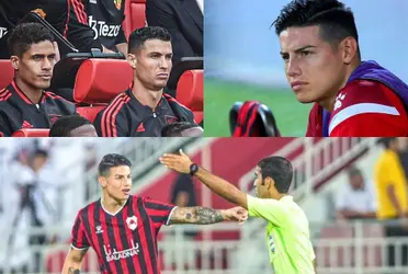 James Rodríguez sufrió un impresionante abucheo en Qatar, algo que no le ha pasado ni a Cristiano Ronaldo en el Manchester United.