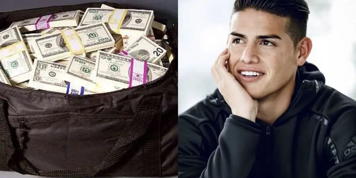 James Rodríguez tendrá un aumento de sueldo en Grecia y de inmediato apareció en un lugar donde no se le había visto.