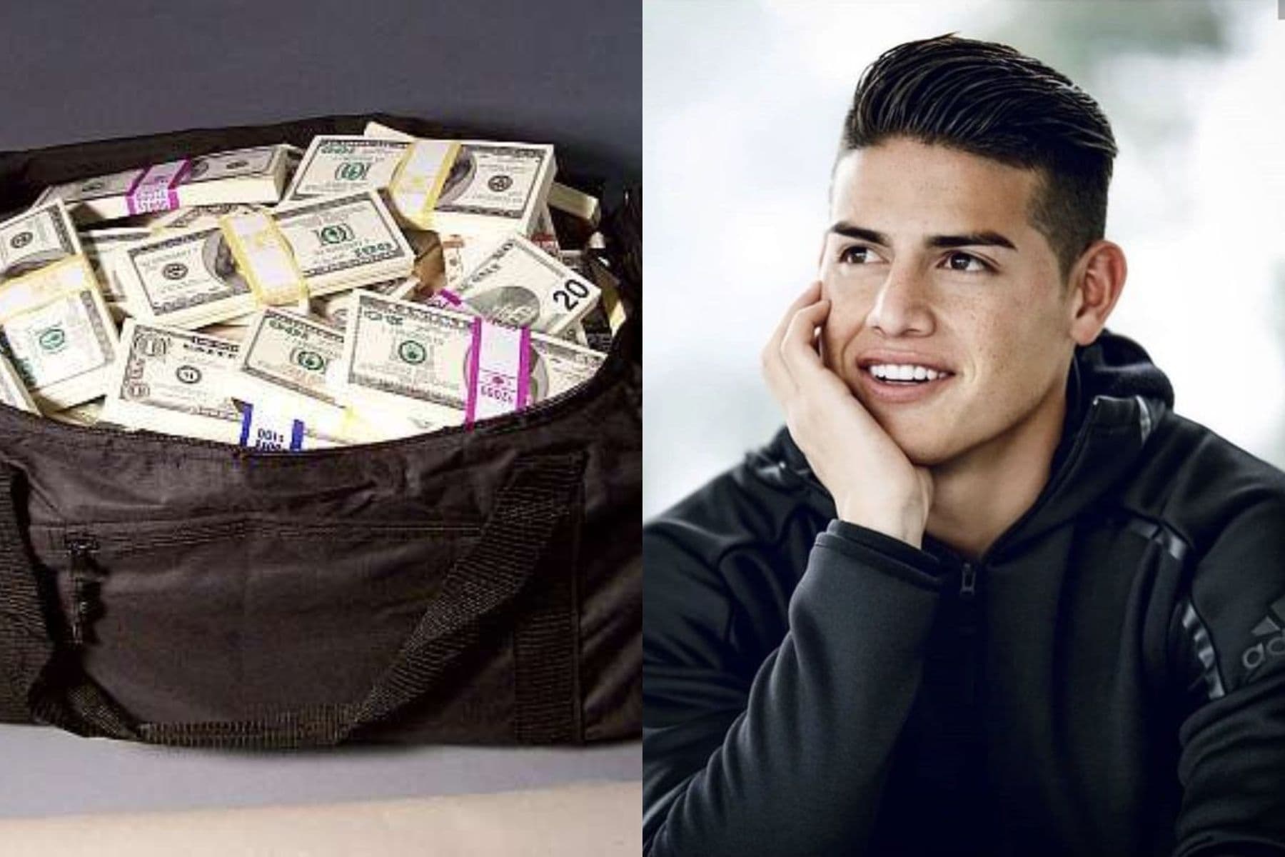 James Rodríguez tendrá un aumento de sueldo en Grecia y de inmediato apareció en un lugar donde no se le había visto.