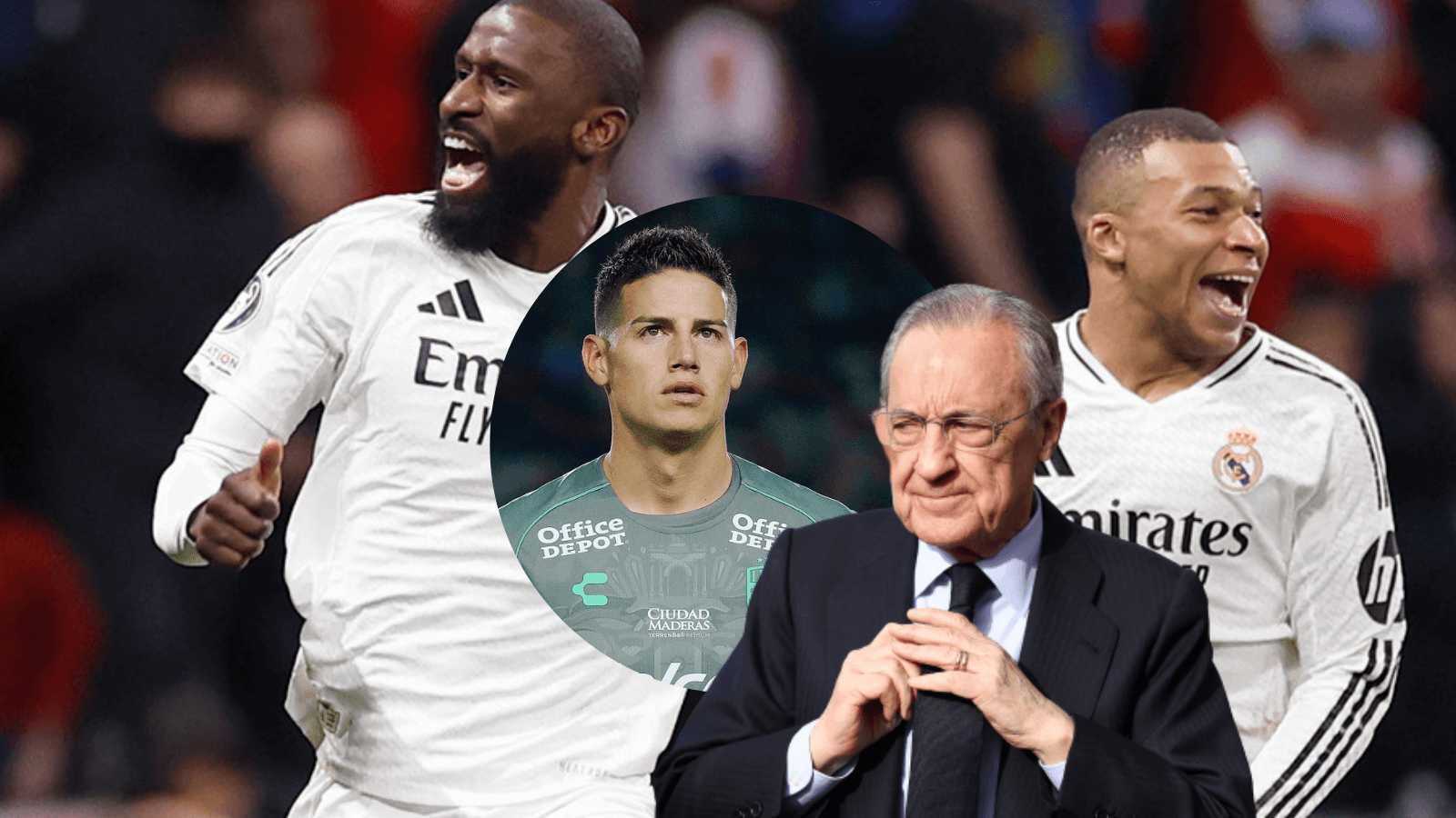 James Rodríguez tendría ya nuevo equipo y es sorpresa Foto: Real Madrid y James Rodríguez