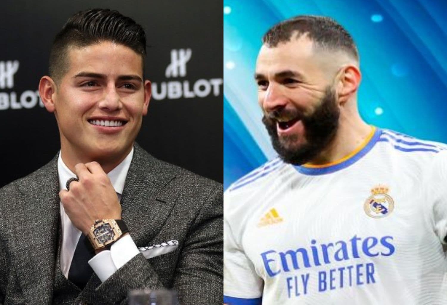 James Rodríguez tiene un concepto claro del francés Karim Benzema, quien es uno de los mejores jugadores en la actualidad.