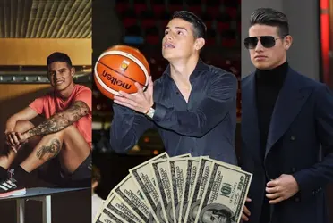 James Rodríguez tiene una astronómica fortuna que podría desconcertar a cualquier jugador de fútbol.