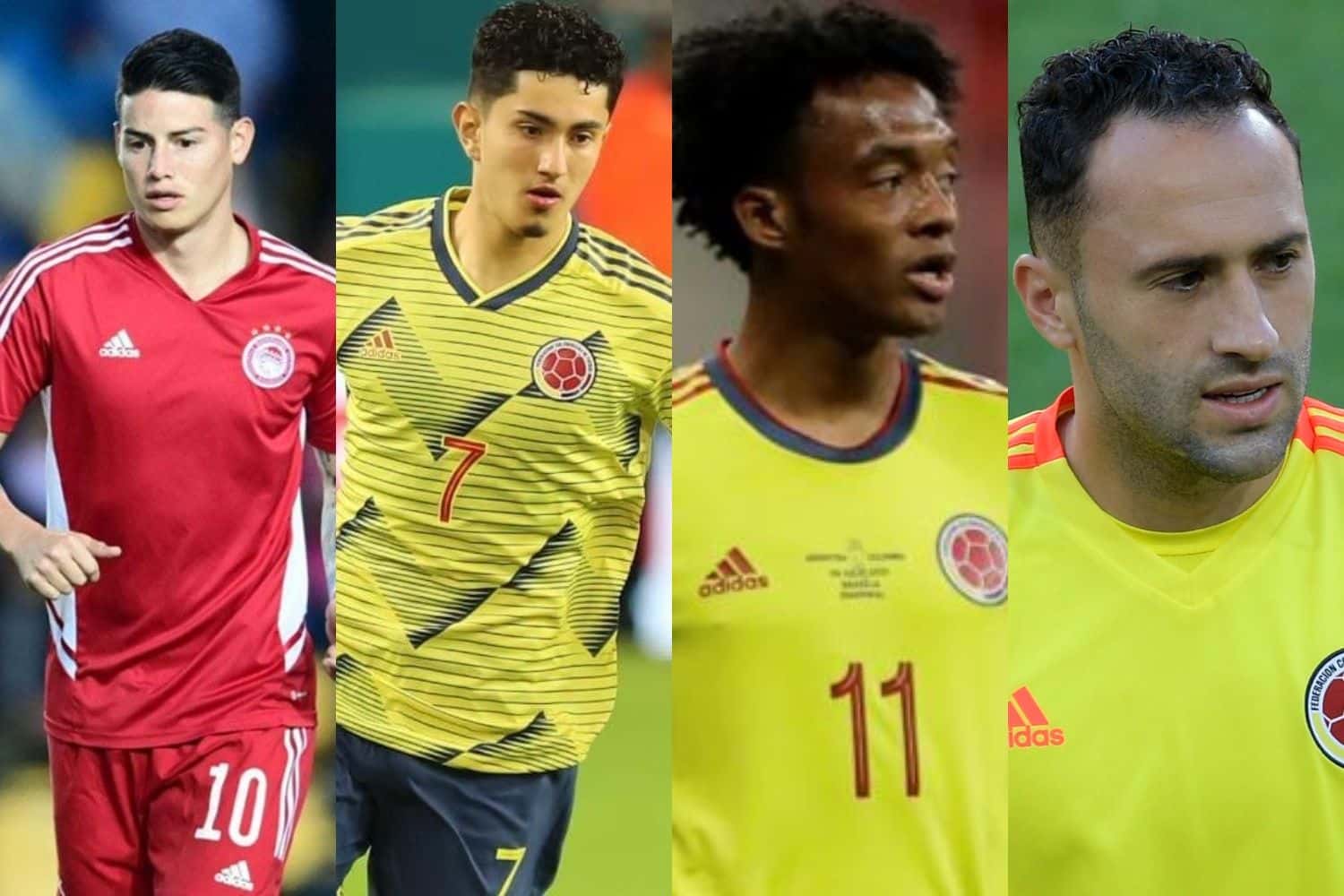 James Rodríguez tuvo un gran gesto con su compañero de selección Colombia, Steven Alzate quien juega en el Standard de Lija