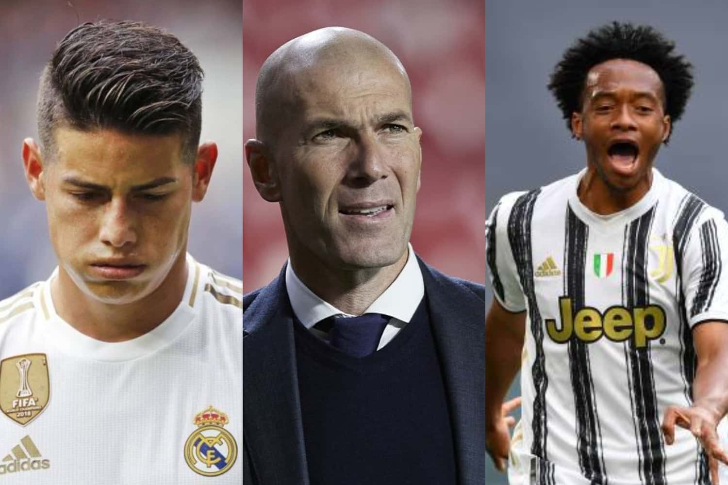 James Rodríguez no tuvo una buena relación con el entrenador francés en el Real Madrid lo que derivó en su salida del club merengue.