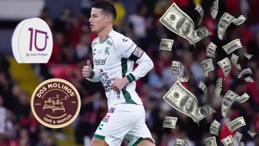 James Rodríguez: un imperio empresarial construido a punta de talento y visión.Foto: Instagram