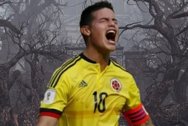James Rodríguez, volante colombiano.