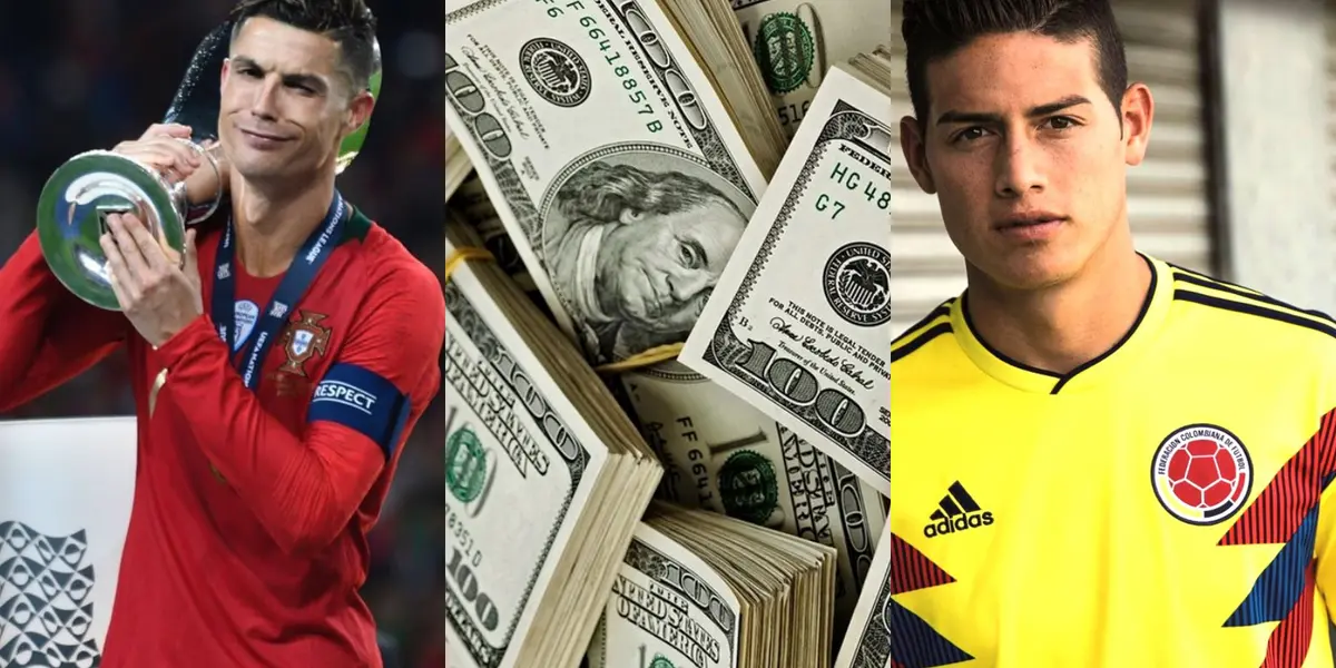 James Rodríguez y Cristiano Ronaldo forman parte de un millonario negocio que no para de darles ganancias.