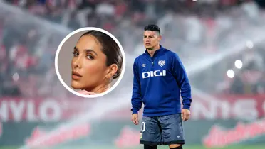 James Rodríguez y Daniela Ospina Foto: Semana y Red +