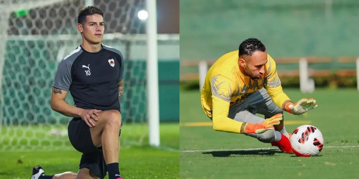 James Rodríguez y David Ospina son dos jugadores colombianos que se han dejado seducir por los petrodólares de los jeques árabes.